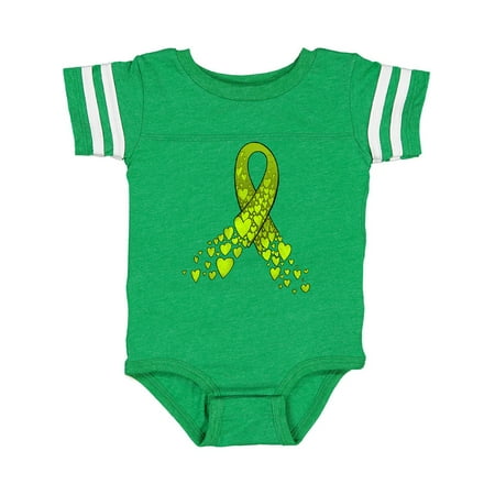 Inktastic Lymphoma Awareness Lime Ribbon Made of Hearts Gift Baby Boy or Baby Girl Bodysuit
Inktastic Lymphoma Awareness Lime Ribbon Made of Hearts Gift Baby Boy or Baby Girl Bodysuit