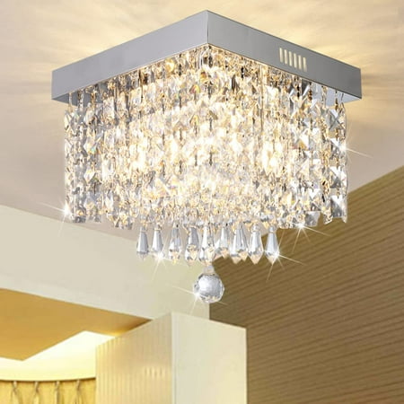 ECSEE 1/3/4-Lights Crystal Chandelier Modern Crystal Flush Mount Ceiling Light Crystal Chandelier Lighting Fixture for Bedroom Hallway Kitchen Living Room Bar
ECSEE 1/3/4-Lights Crystal Chandelier Modern Crystal Flush Mount Ceiling Light Crystal Chandelier Lighting Fixture for Bedroom Hallway Kitchen Living Room Bar