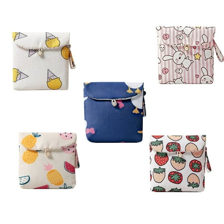 5PCS Sanitary Towel Storage Bag Small Portable Pouch Cartoon Wallet for Outdoor Travel Office Home
5PCS Sanitary Towel Storage Bag Small Portable Pouch Cartoon Wallet for Outdoor Travel Office Home