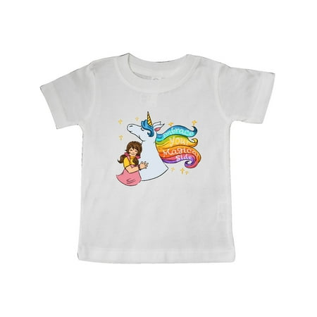 Inktastic Embrace Your Magical Side Girl Hugging A Unicorn Gift Baby Boy or Baby Girl T-Shirt
Inktastic Embrace Your Magical Side Girl Hugging A Unicorn Gift Baby Boy or Baby Girl T-Shirt