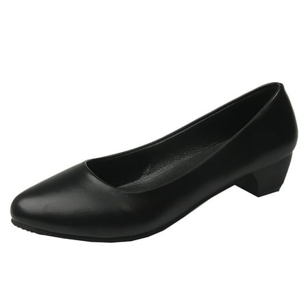 Wesracia Women s Single Shoes Wild High Heels Professional Black Casual Working Shoes New
Wesracia Women s Single Shoes Wild High Heels Professional Black Casual Working Shoes New