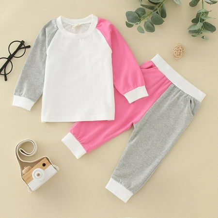 Toddler Girls Outfit Sets Autumn Winter Long Sleeve Tops Pants 2Pcs For Underwear Daily-Wear
Toddler Girls Outfit Sets Autumn Winter Long Sleeve Tops Pants 2Pcs For Underwear Daily-Wear