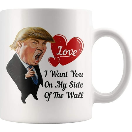 Valentine Mug I Want You On My Side of The Wall Mug Funny Valentine Gifts Cute Ceramic Cups White 11oz
Valentine Mug I Want You On My Side of The Wall Mug Funny Valentine Gifts Cute Ceramic Cups White 11oz