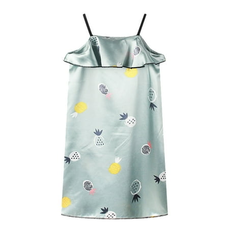Youmylove Kids Pajamas Toddler Girls Sleepwear Dress Summer Sleeveless Suspender Dress Printed Princess Dress Home Clothes Pajamas
Youmylove Kids Pajamas Toddler Girls Sleepwear Dress Summer Sleeveless Suspender Dress Printed Princess Dress Home Clothes Pajamas