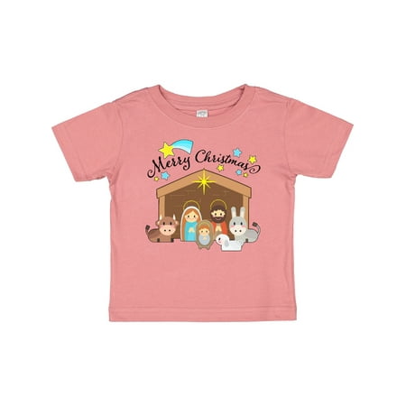Inktastic Merry Christmas Cute Nativity Scene Gift Baby Boy or Baby Girl T-Shirt
Inktastic Merry Christmas Cute Nativity Scene Gift Baby Boy or Baby Girl T-Shirt