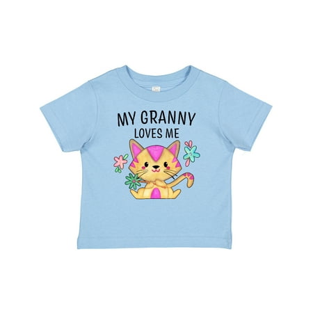 Inktastic My Granny Loves Me with Cute Kitten and Flowers Gift Baby Boy or Baby Girl T-Shirt
Inktastic My Granny Loves Me with Cute Kitten and Flowers Gift Baby Boy or Baby Girl T-Shirt