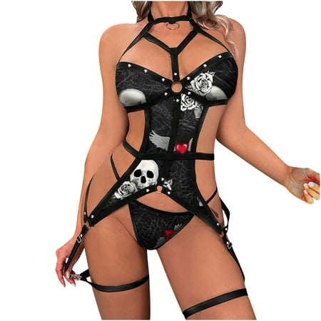 Bralettes For Women Babydoll Lingerie Sexy Lingerie Women Exquisite Print +Garter+Briefs Set Cut-Out Sleepwear
Bralettes For Women Babydoll Lingerie Sexy Lingerie Women Exquisite Print +Garter+Briefs Set Cut-Out Sleepwear
