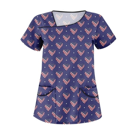 Clearance! MIARHB Ladies Independence Day Print Short Sleeve Overalls Dark Purple XL
Clearance! MIARHB Ladies Independence Day Print Short Sleeve Overalls Dark Purple XL