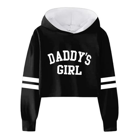 Cute Girls Sweatshirt Casual Hoodies Loose Active Full Sleeves Short Letter Print Striped Teen Soft Kids Clothing Pullover Tops Black 4-5 Years
Cute Girls Sweatshirt Casual Hoodies Loose Active Full Sleeves Short Letter Print Striped Teen Soft Kids Clothing Pullover Tops Black 4-5 Years