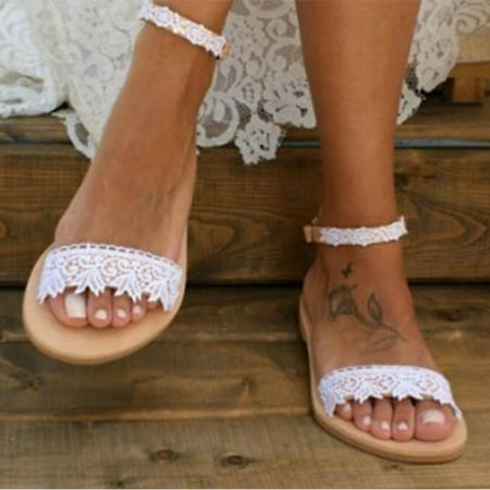 YanHoo Clearance Lace Sandals Women Girls Dressy Off White Lace Wedding Sandals White Toe Ring Thong Flat Sandals Casual Lace Floral Beach Flip Flop Spring Summer Cute Sandals Shoes
YanHoo Clearance Lace Sandals Women Girls Dressy Off White Lace Wedding Sandals White Toe Ring Thong Flat Sandals Casual Lace Floral Beach Flip Flop Spring Summer Cute Sandals Shoes