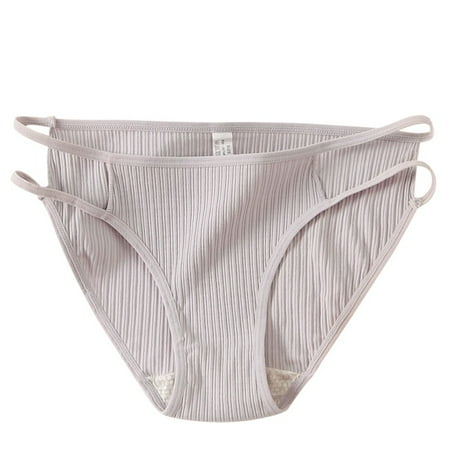 Women s Underwear Soft Sexy String Panties Japanese Style Solid Color Seamless Mid Waist Briefs Fashion Sexy Antibacterial Cotton Brief Panties Gray M
Women s Underwear Soft Sexy String Panties Japanese Style Solid Color Seamless Mid Waist Briefs Fashion Sexy Antibacterial Cotton Brief Panties Gray M