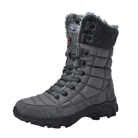 Eudgs Men s Winter Fashion High Top Plus Thickened Warm Snow Boots Thick Sole Boots Outdoor Leisure Shoes Snowshoes Heel Lift Snow Shoe Boots Men Men s Rain Boots Size 9 Casual Mens Leather Shoes
Eudgs Men s Winter Fashion High Top Plus Thickened Warm Snow Boots Thick Sole Boots Outdoor Leisure Shoes Snowshoes Heel Lift Snow Shoe Boots Men Men s Rain Boots Size 9 Casual Mens Leather Shoes