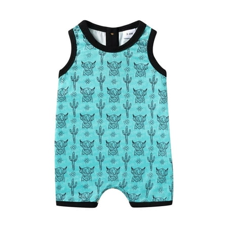 YDOJG Boys Toddler Kids Bodysuits Summer Sleeveless Jumpsuit Cow Prints Outwear For Children Clothes Fashion For 0-3 Months
YDOJG Boys Toddler Kids Bodysuits Summer Sleeveless Jumpsuit Cow Prints Outwear For Children Clothes Fashion For 0-3 Months
