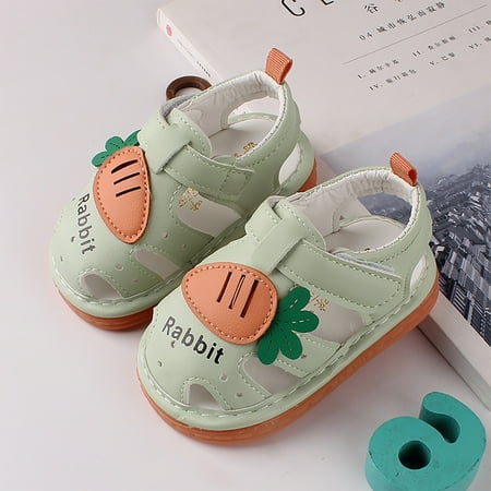 Leutsin Summer Baby Girls Boys Cute With Voice Carrot Print Soft Bottom Toddler Sandals
Leutsin Summer Baby Girls Boys Cute With Voice Carrot Print Soft Bottom Toddler Sandals