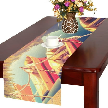 MYPOP New Majestic Mountain Lake National Park Cotton Linen Table Runner 14x72 inches
MYPOP New Majestic Mountain Lake National Park Cotton Linen Table Runner 14x72 inches