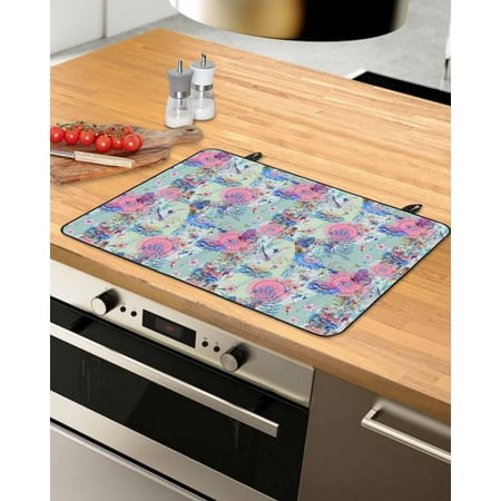 Teal Pink Stove Top Covers for Electric Stove Heat Insulation Fireproof Glass Cooktop Cover Counter Top Glass Stove Cover for Prevent Scratches 29 x21 Modern Abstract Art Floral Oil Painting
Teal Pink Stove Top Covers for Electric Stove Heat Insulation Fireproof Glass Cooktop Cover Counter Top Glass Stove Cover for Prevent Scratches 29 x21 Modern Abstract Art Floral Oil Painting