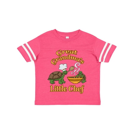 Inktastic Great Grandma s Little Chef with Cute Turtles Gift Toddler Boy or Toddler Girl T-Shirt
Inktastic Great Grandma s Little Chef with Cute Turtles Gift Toddler Boy or Toddler Girl T-Shirt