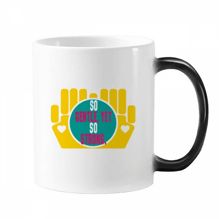 Mother Loves Gentle Strong Mug Changing Color Cup Morphing Heat Sensitive 12oz
Mother Loves Gentle Strong Mug Changing Color Cup Morphing Heat Sensitive 12oz