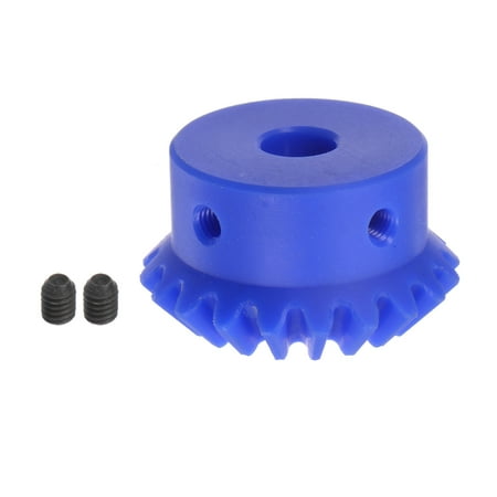 Uxcell 2.0 Modulus 20 Teeth 10mm Inner Hole Plastic Tapered Bevel Gear