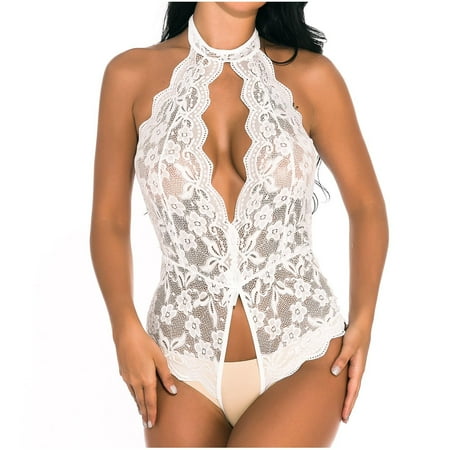 TANGON Women Elegant Fashion Sexy Lingerie Lace Gauze Underwear Siamese Bodysuit
TANGON Women Elegant Fashion Sexy Lingerie Lace Gauze Underwear Siamese Bodysuit