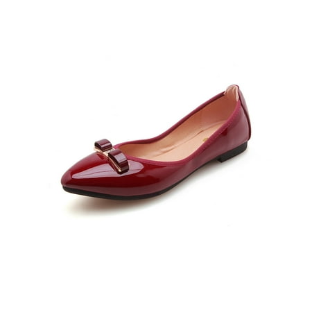 Lumento Women Flat Shoes Non-slip Flats Comfort Boat Shoe Fashion Walking Casual Slip On Wine Red Patent Leather Upper 7
Lumento Women Flat Shoes Non-slip Flats Comfort Boat Shoe Fashion Walking Casual Slip On Wine Red Patent Leather Upper 7