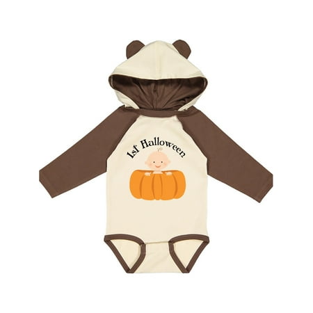 Inktastic 1st Halloween Baby Pumpkin Gift Baby Boy or Baby Girl Long Sleeve Bodysuit
Inktastic 1st Halloween Baby Pumpkin Gift Baby Boy or Baby Girl Long Sleeve Bodysuit