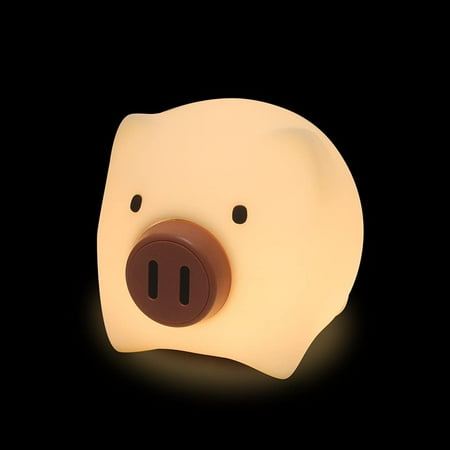 Cute Piggy Kids LED Night Light Birthday Gifts Presents Room Decor Bedroom Decorations for Baby Child Rechargeable Soft Silicone Lamp Gift Box
Cute Piggy Kids LED Night Light Birthday Gifts Presents Room Decor Bedroom Decorations for Baby Child Rechargeable Soft Silicone Lamp Gift Box