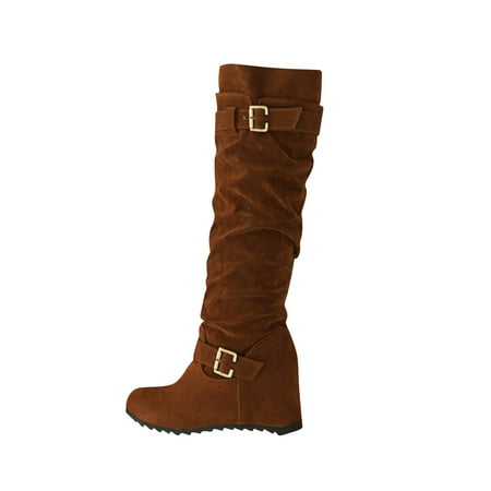 Winter Savings Clearance Deals 2022! Hvyes Women s Warm And Comfortable Suede Belt Buckle All Match Inner Heightening Boots
Winter Savings Clearance Deals 2022! Hvyes Women s Warm And Comfortable Suede Belt Buckle All Match Inner Heightening Boots
