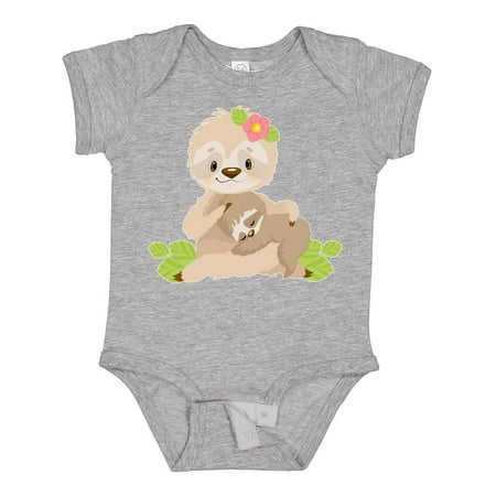 Inktastic Sloth Mom with Baby Sloth and Flowers Gift Baby Boy or Baby Girl Bodysuit
Inktastic Sloth Mom with Baby Sloth and Flowers Gift Baby Boy or Baby Girl Bodysuit