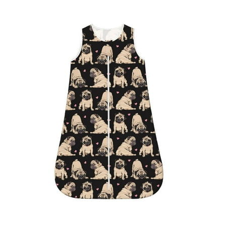 Fotbe French Bulldog Pattern Sleep Sack - Baby Wearable Blanket with Zipper Extra Soft Cotton Sleeveless Sleeping Bag for Infants-Small
Fotbe French Bulldog Pattern Sleep Sack - Baby Wearable Blanket with Zipper Extra Soft Cotton Sleeveless Sleeping Bag for Infants-Small