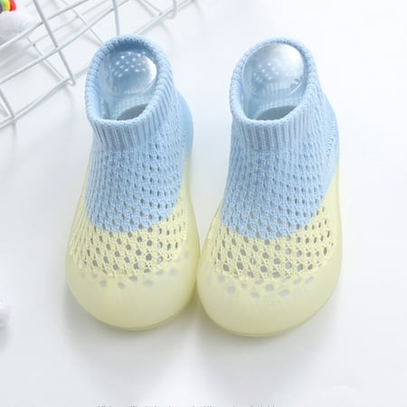 Mesh Hollow Stitching Sock Shoes Baby Elastic Anti-Slip Barefoot Infant Toddler Indoor First Walker Summer Kids Slipper
Mesh Hollow Stitching Sock Shoes Baby Elastic Anti-Slip Barefoot Infant Toddler Indoor First Walker Summer Kids Slipper
