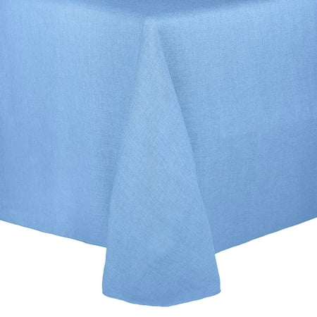 Ultimate Textile Faux Burlap - Havana 54 x 120-Inch Oval Tablecloth