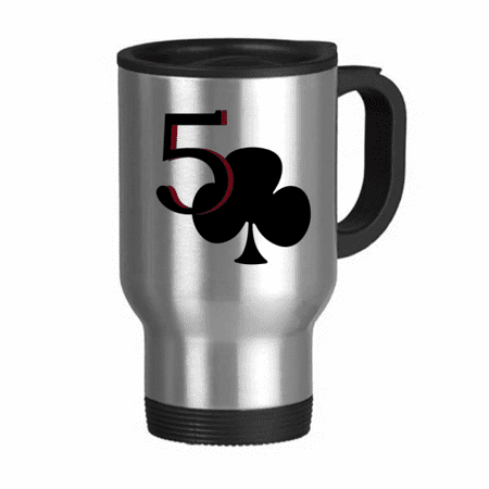 Happiness Club 5 Poker Travel Mug Flip Lid Stainless Steel Cup Car Tumbler Thermos
Happiness Club 5 Poker Travel Mug Flip Lid Stainless Steel Cup Car Tumbler Thermos