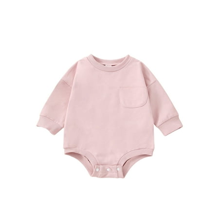 Infant Baby Fall Winter Outfit Girl Boy Long Sleeve Solid Casual Oversized Pullover Sweatshirt Romper
Infant Baby Fall Winter Outfit Girl Boy Long Sleeve Solid Casual Oversized Pullover Sweatshirt Romper