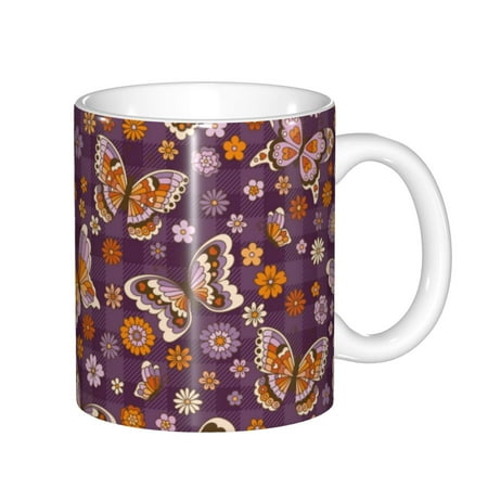 Zeuib Buffalo Plaid and Butterflys Ceramic Coffee Mug with Large Handle,Modern Reactive Glaze Dishwasher & Microwave Safe – Perfect for Home Office Café Gift-Ready
Zeuib Buffalo Plaid and Butterflys Ceramic Coffee Mug with Large Handle,Modern Reactive Glaze Dishwasher & Microwave Safe – Perfect for Home Office Café Gift-Ready