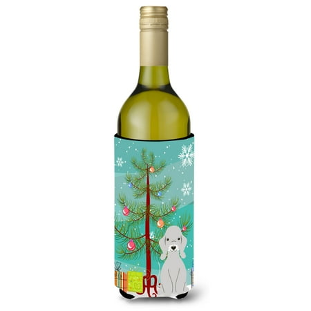 Carolines Treasures BB4215LITERK Merry Christmas Tree Bedlington Terrier Blue Wine Bottle Beverge Insulator Hugger
Carolines Treasures BB4215LITERK Merry Christmas Tree Bedlington Terrier Blue Wine Bottle Beverge Insulator Hugger