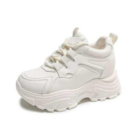 Stylish Women s Cushioned Platform Sneakers - Lightweight Faux Leather All-Season Comfort Chunky Lace-Up Design-37
Stylish Women s Cushioned Platform Sneakers - Lightweight Faux Leather All-Season Comfort Chunky Lace-Up Design-37