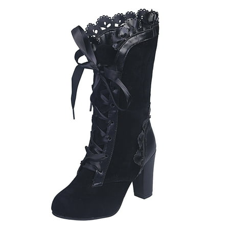 Luiyenes Women s Boots Autumn Winter Fashion Women s Ankle Boots Stone Pattern Short Boots Ladies