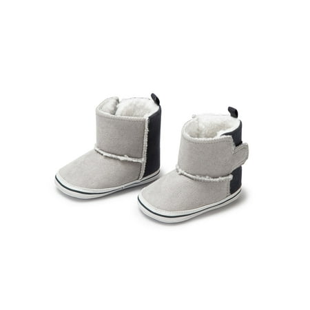 One opening Unisex Baby Boots Flocking with Non-Slip Sole Ankle Warm Crib Shoes
One opening Unisex Baby Boots Flocking with Non-Slip Sole Ankle Warm Crib Shoes