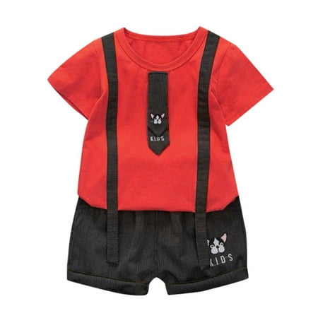 GWAABD Toddler Baby Boy Clothes Baby Kid Boys Dog Letter Print Tie T-shirt Tops+Pocket Pants Clothes Set
GWAABD Toddler Baby Boy Clothes Baby Kid Boys Dog Letter Print Tie T-shirt Tops+Pocket Pants Clothes Set