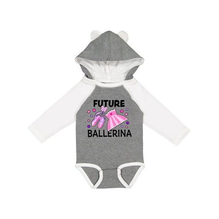 Inktastic Future Ballerina with Ballet Shoes and Tutu Gift Baby Boy or Baby Girl Long Sleeve Bodysuit
Inktastic Future Ballerina with Ballet Shoes and Tutu Gift Baby Boy or Baby Girl Long Sleeve Bodysuit