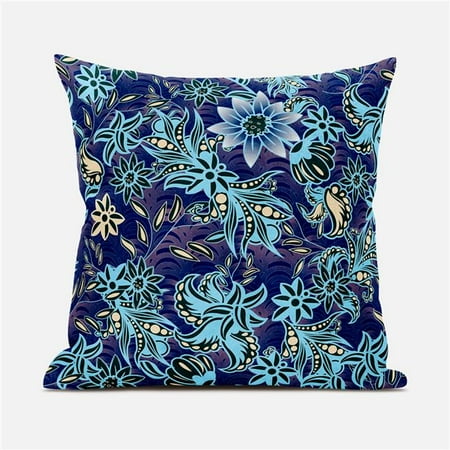 Amrita Sen Designs CAPL893FSDS-BL-16x16 16 x 16 in. Flying Floral Paisley Suede Blown & Closed Pillow - Sky Blue Purple & Beige
Amrita Sen Designs CAPL893FSDS-BL-16x16 16 x 16 in. Flying Floral Paisley Suede Blown & Closed Pillow - Sky Blue Purple & Beige