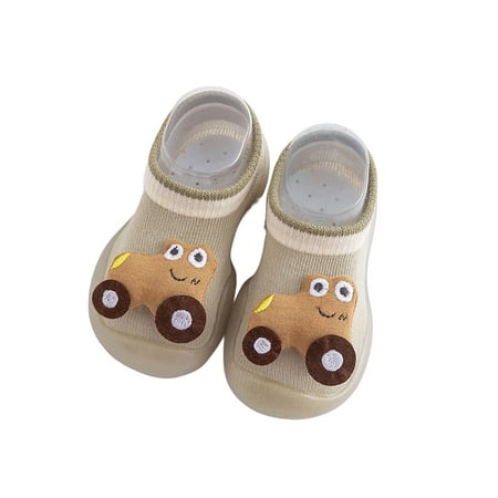 Colisha Girls Boys Floor Sock Shoes Anti-collision Socks Soft Sole Home Shoe Walking Comfort Prewalker First Walker Khaki 4.5C
Colisha Girls Boys Floor Sock Shoes Anti-collision Socks Soft Sole Home Shoe Walking Comfort Prewalker First Walker Khaki 4.5C