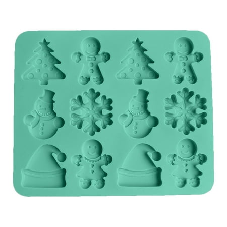 Kafei Christmas Cookie Mold | Silicone Cake 3D Cookie Cutter Mold | Christmas Party Baking Decoration with Christmas Tree Snowflake Santa Snowman Design
Kafei Christmas Cookie Mold | Silicone Cake 3D Cookie Cutter Mold | Christmas Party Baking Decoration with Christmas Tree Snowflake Santa Snowman Design