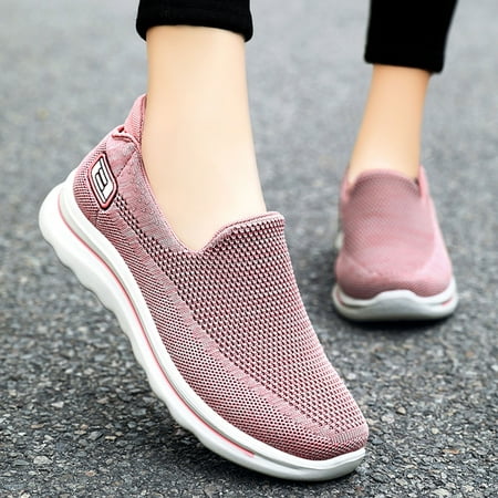 XIAQUJ Fashion Summer Women Sports Shoes Flat Bottom Non Slip Mesh Breathable Soft Upper Comfortable Solid Color Slip on Easy to Wear Women s Fashion Sneakers Pink 7.5(39)
XIAQUJ Fashion Summer Women Sports Shoes Flat Bottom Non Slip Mesh Breathable Soft Upper Comfortable Solid Color Slip on Easy to Wear Women s Fashion Sneakers Pink 7.5(39)
