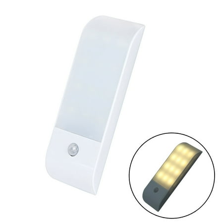 Motion Sensor LED Night Light 12 LEDs Magnetic Strip Stick-on Wardrobe Cabinet Cupboard Lighting New
Motion Sensor LED Night Light 12 LEDs Magnetic Strip Stick-on Wardrobe Cabinet Cupboard Lighting New