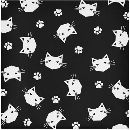 Hidove Set of 1 Cute Cats Satin Napkin Square 20 Inches Table Napkins Soft Smooth Decorative Napkins for Wedding Banquet Party Decoration
Hidove Set of 1 Cute Cats Satin Napkin Square 20 Inches Table Napkins Soft Smooth Decorative Napkins for Wedding Banquet Party Decoration