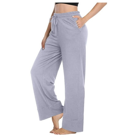 Women s Pants Casual Solid Color Comfortable Pajamas Sport Long Yoga Trousers Pants for Women
Women s Pants Casual Solid Color Comfortable Pajamas Sport Long Yoga Trousers Pants for Women