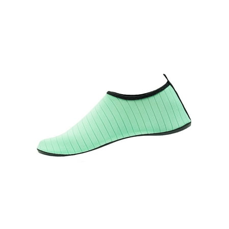 Colisha Women Men Water Shoes Quick Dry Beach Shoe Barefoot Aqua Socks Summer Comfort Sock Sneakers Rubber Soft Sole Green Striped 6.5-7
Colisha Women Men Water Shoes Quick Dry Beach Shoe Barefoot Aqua Socks Summer Comfort Sock Sneakers Rubber Soft Sole Green Striped 6.5-7