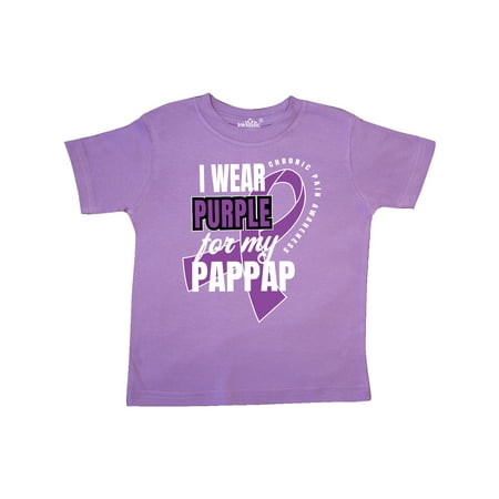 Inktastic Chronic Pain I Wear Purple For My Pappap Gift Toddler Boy or Toddler Girl T-Shirt
Inktastic Chronic Pain I Wear Purple For My Pappap Gift Toddler Boy or Toddler Girl T-Shirt